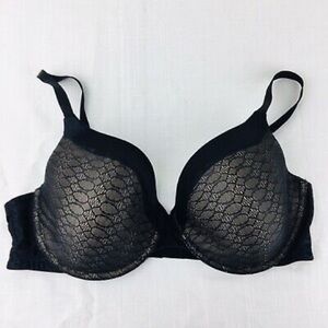Sweet Nothings by Lilyette black bra, Size 42C